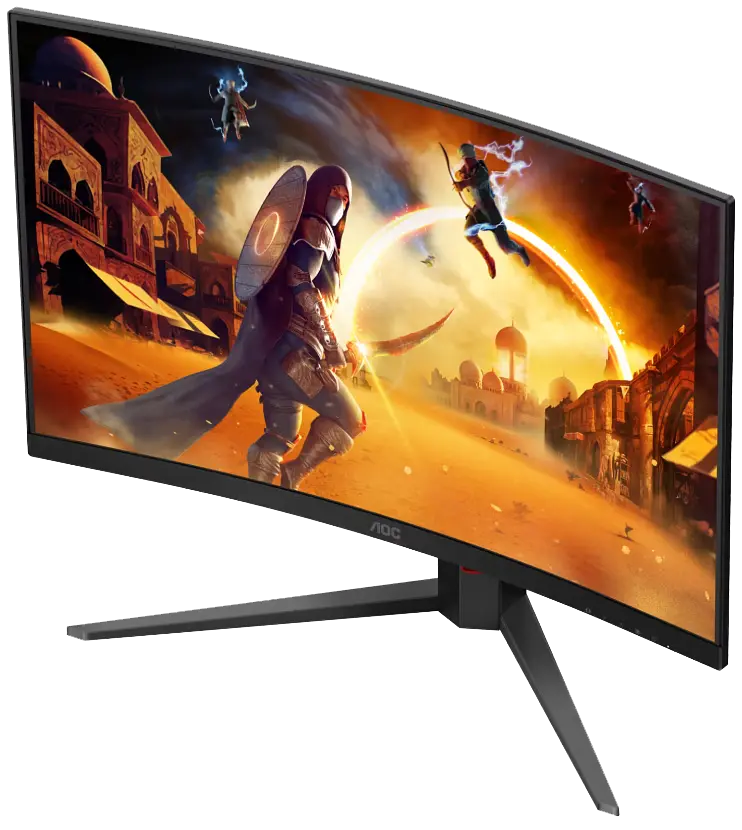 Монiтор 31.5" C32G4Z Black/Red AOC teh0027378 - фото 4