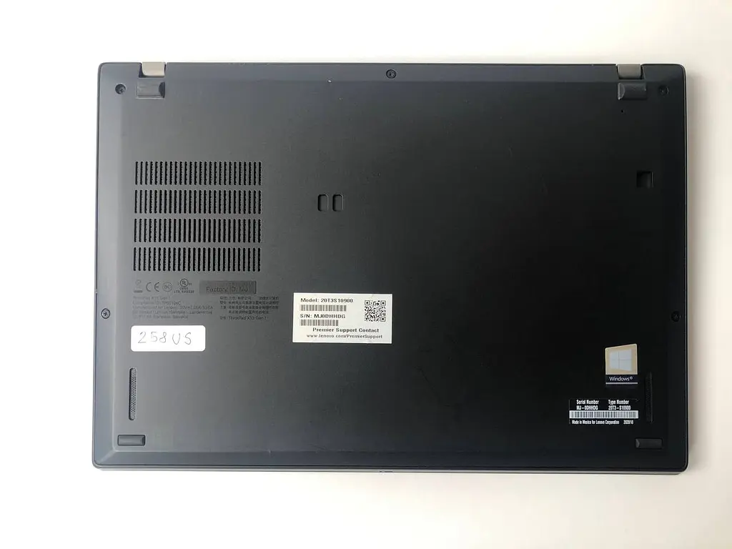 Ноутбук Lenovo ThinkPad X13 Gen 1 (i5-10210U / 16GB / SSD 256GB / 1920x1080 IPS Touch) б/в - фото 7