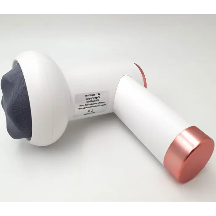 Масажер антицелюлітний ручний для тіла 4 насадки на акумуляторі Deep Rollin Massager - фото 3