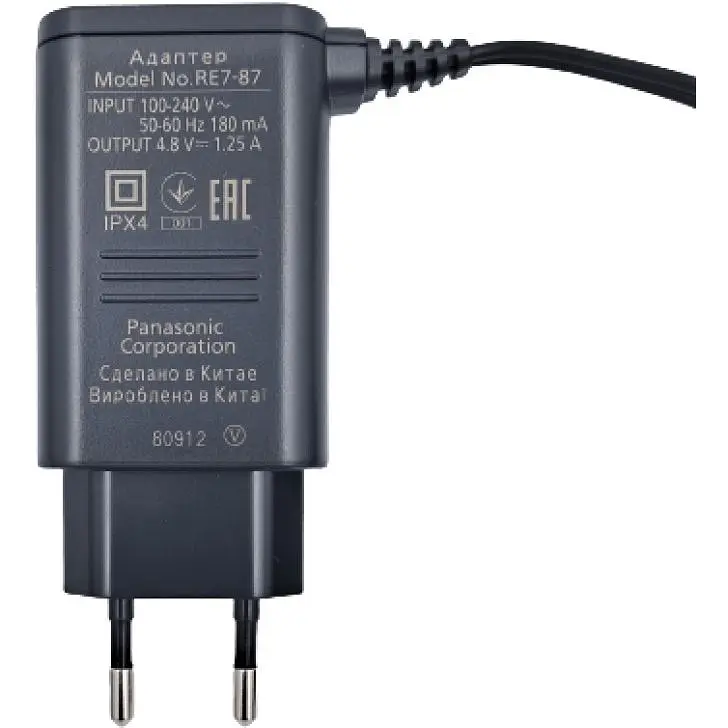 Сетевой адаптер для электробритвы Panasonic WESLT8NK7661 (RE7-87) - фото 2