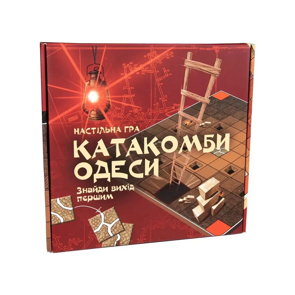Настільна гра "Катакомби Одеси" розважальна Strateg 33,3х32х4,4 см det0010543 - фото 2