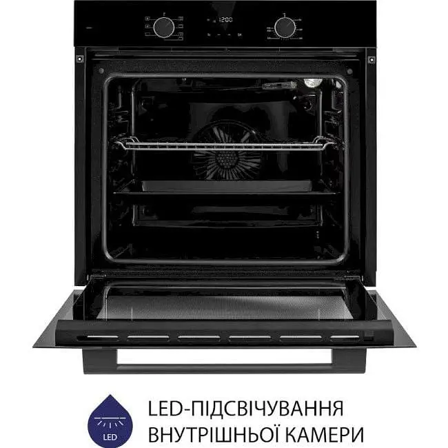 Духова шафа Minola EOD 675 BL Чорна - фото 6