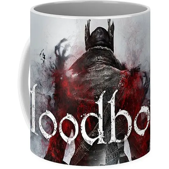 Кружка GeekLand Bloodborne Передается через кровь Бураддобо В 02.01 330 мл белая - фото 3
