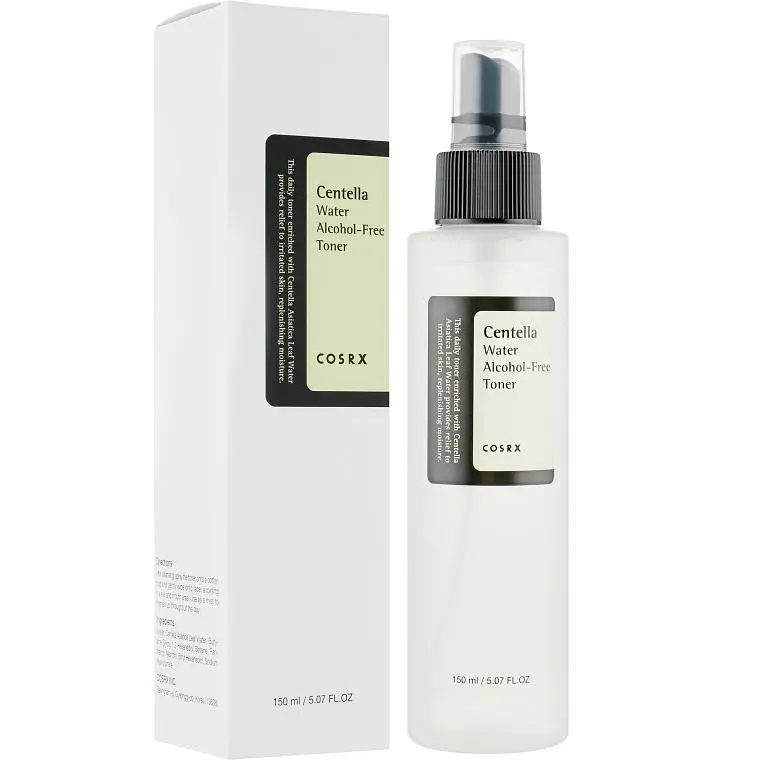 Безалкогольний тонер з центелою для проблемної шкіри 150 мл Cosrx Centella Water Alcohol-Free Toner