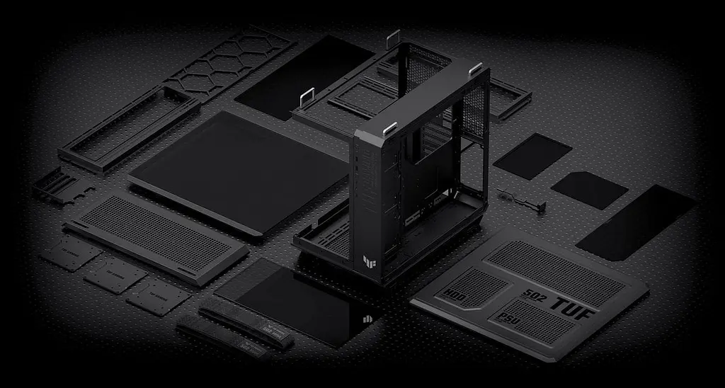 Корпус Asus TUF Gaming GT502 Horizon Black без БЖ (90DC0090-B19020) - фото 9