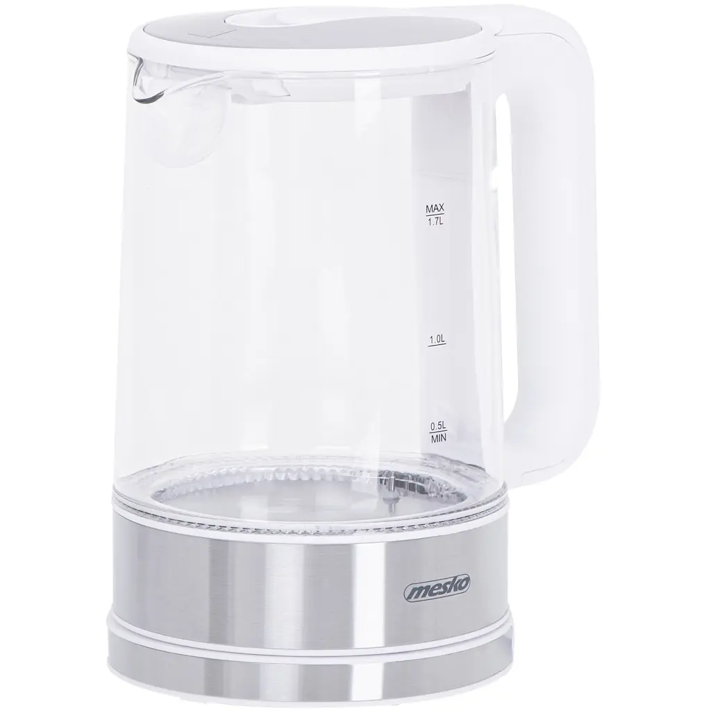 Электрочайник Mesko MS 1301 white 1850-2200Вт 1.7л - фото 5