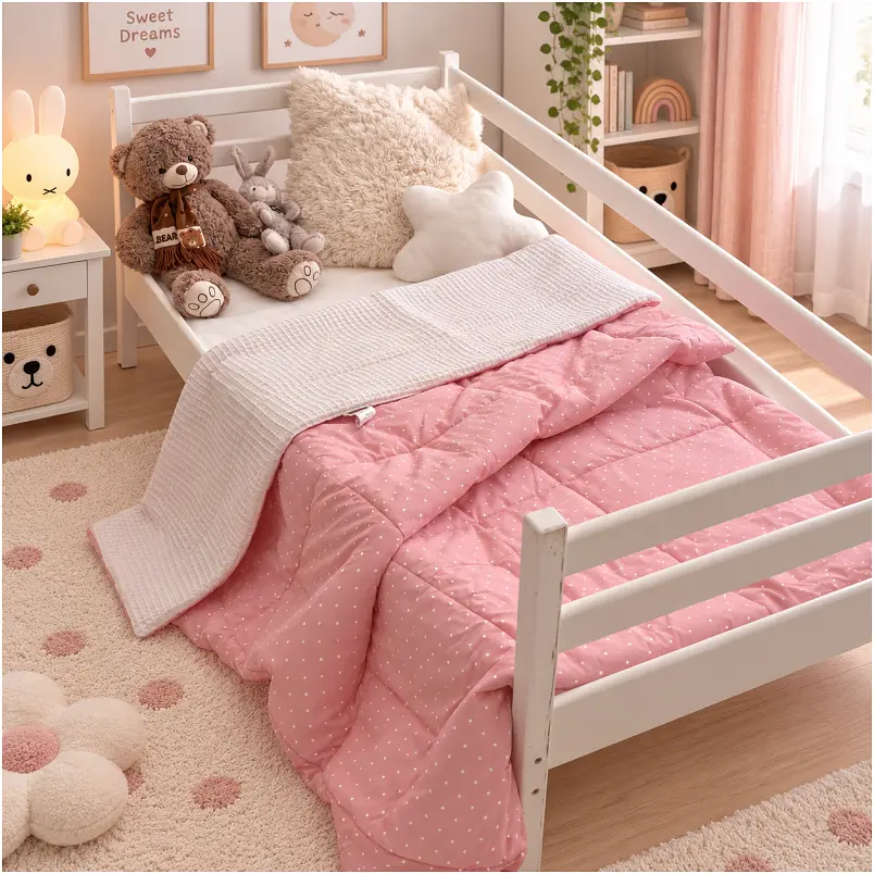 Плед дитячий MirSon Poplin Waffle Cats 150х220 см (2200013893455) - фото 10