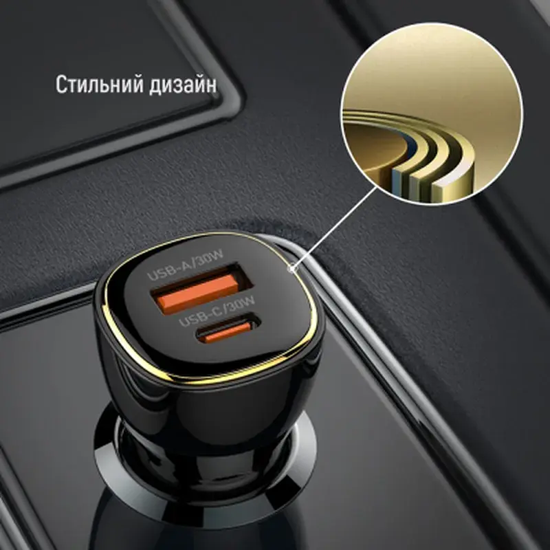 Зарядний пристрій ColorWay PowerDelivery PPS USB (USB-A + USB-C) (60W) Black (CW-CHA046PD-BK) - фото 12