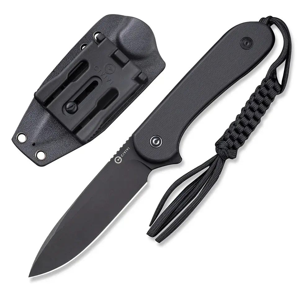Ніж Civivi Fixed Blade Elementum Black Blade G10 (C2105A) - фото 5