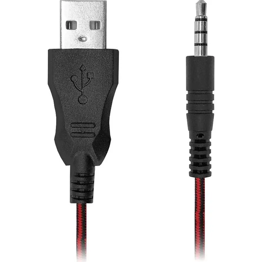 Ігрові навушники REAL-EL GDX-7450 Black/Red (EL124100039) [112552] - фото 10