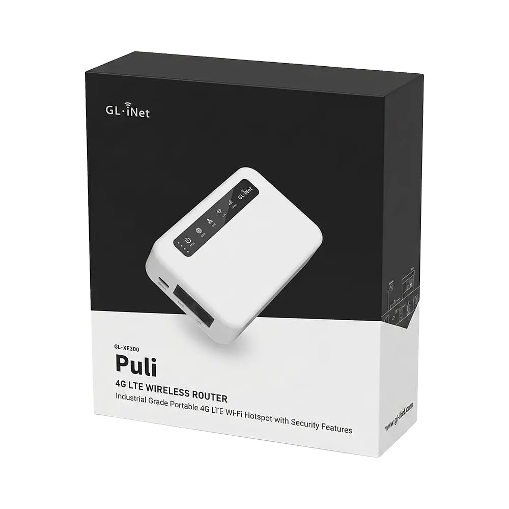 WiFi 4G LTE-маршрутизатор GL.iNet Puli (GL-XE300-EU) CAT4 / CAT6 з акумуляторною батареєю 5000mAh (73-01009) - фото 10