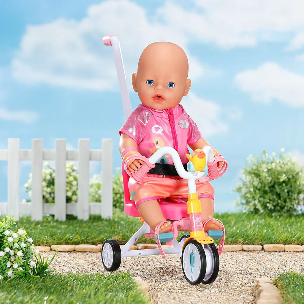 Триколісний велосипед для ляльки Baby Born Пригоди з Бертою (834299) - фото 4