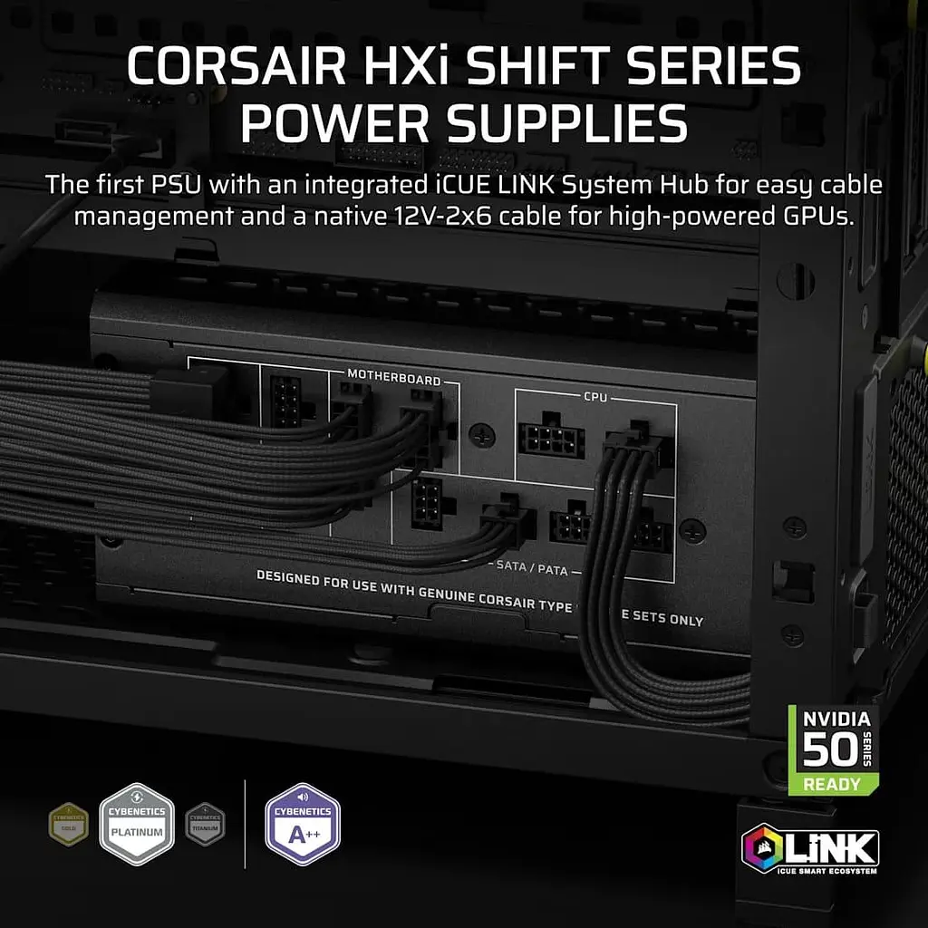 Блок живлення Corsair HX1200i 1200W 80+ Platinum (CP-9020267-EU) - фото 7