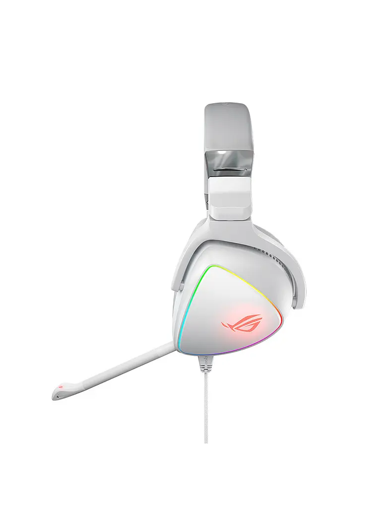 Гарнитура игровая Asus ROG Delta USB RGB White (90YH02HW-B2UA00) - фото 2