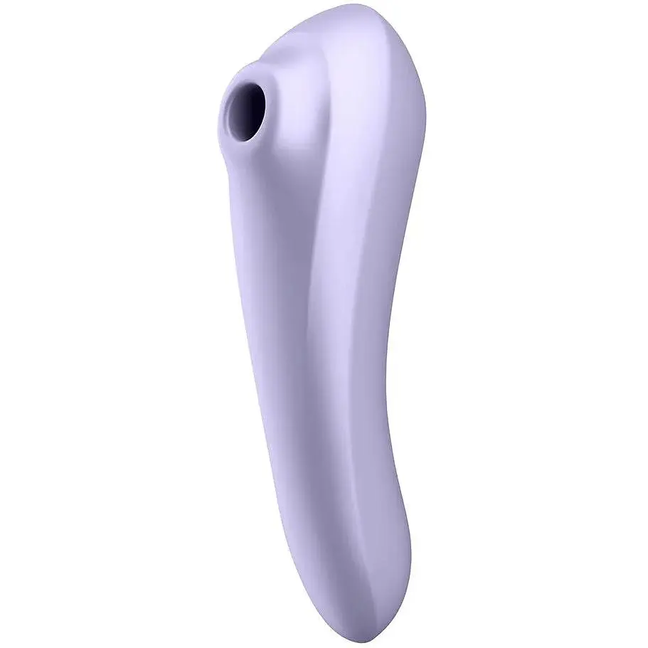 Смарт-вібратор та вакуумний стимулятор 2в1 Satisfyer Dual Pleasure Mauve - фото 4