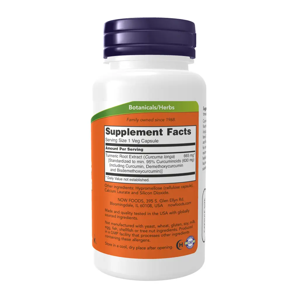 Turmeric Curcumin - 60 vcaps - фото 2