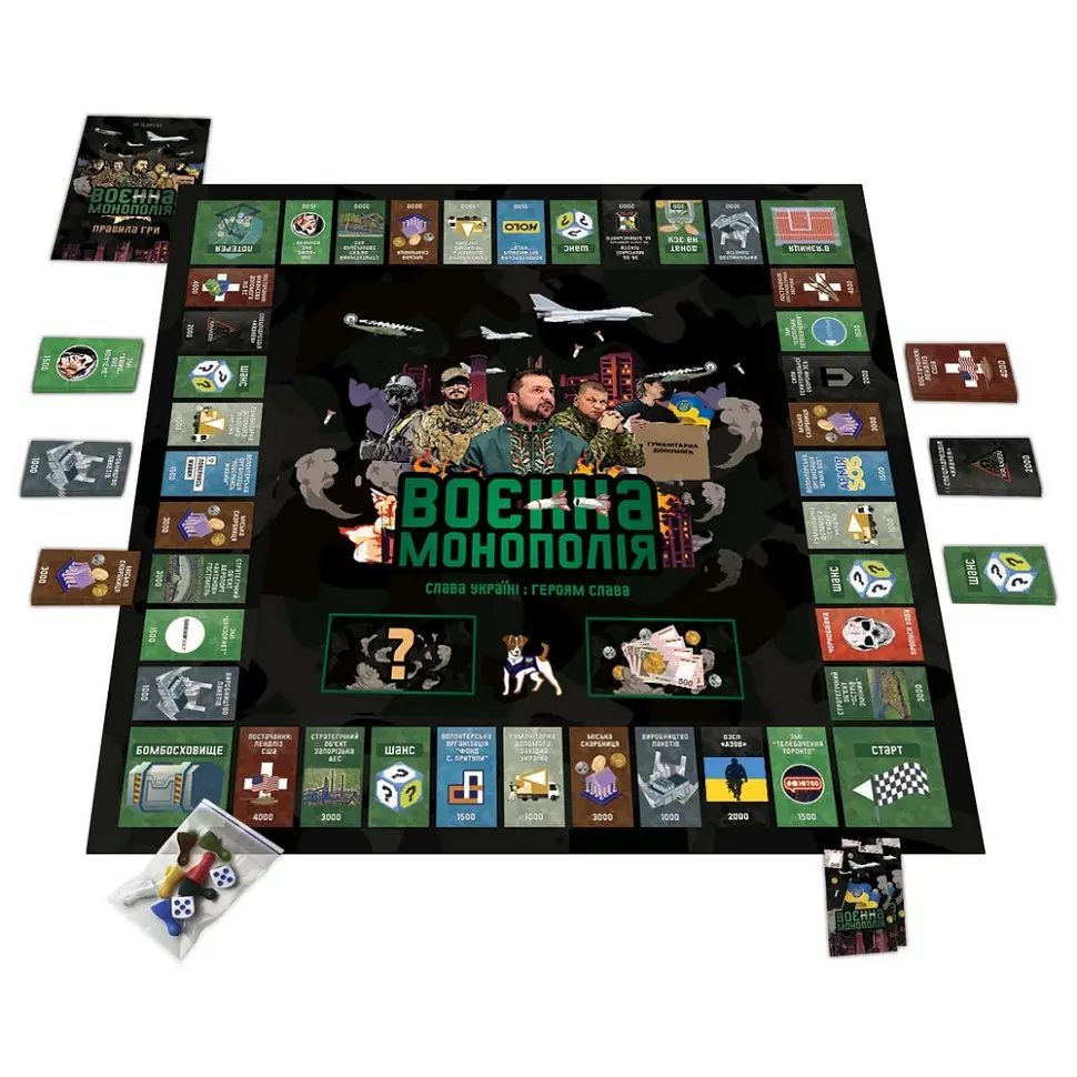 Настільна гра FlixPlayВійськова Монополія PLR-0025 - фото 2
