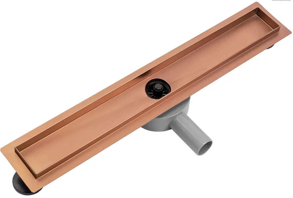 Душовий канал Rea Pure Neo 80 см brushed copper REA-G8022 - фото 8