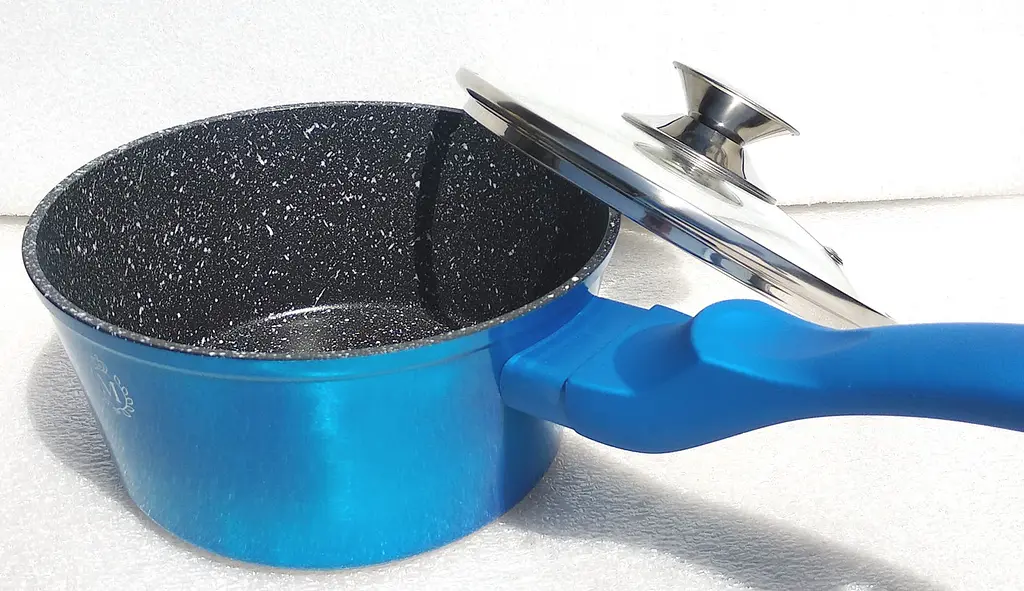 Ковш Meisterklasse MK-1046 blue marble 18 см 1,5л - фото 3