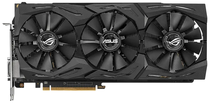 Відеокарта AMD Radeon RX Vega 56 Asus ROG Strix OC (ROG-STRIX-RXVEGA56-O8G-GAMING) Б/В - фото 2