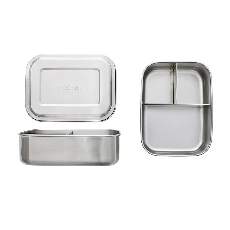 Контейнер для їжі Tatonka Lunch Box III 1000 Сріблястий - фото 2