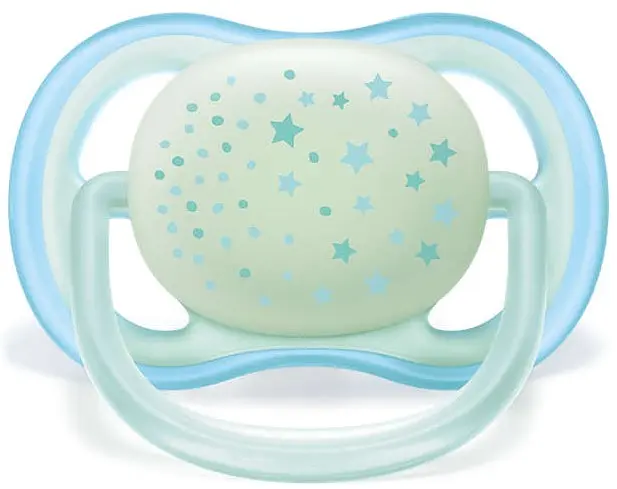 Пустушка Philips Avent Ultra Air Нічна, 0-6 міс, 2 шт. (SCF376/11) - фото 2