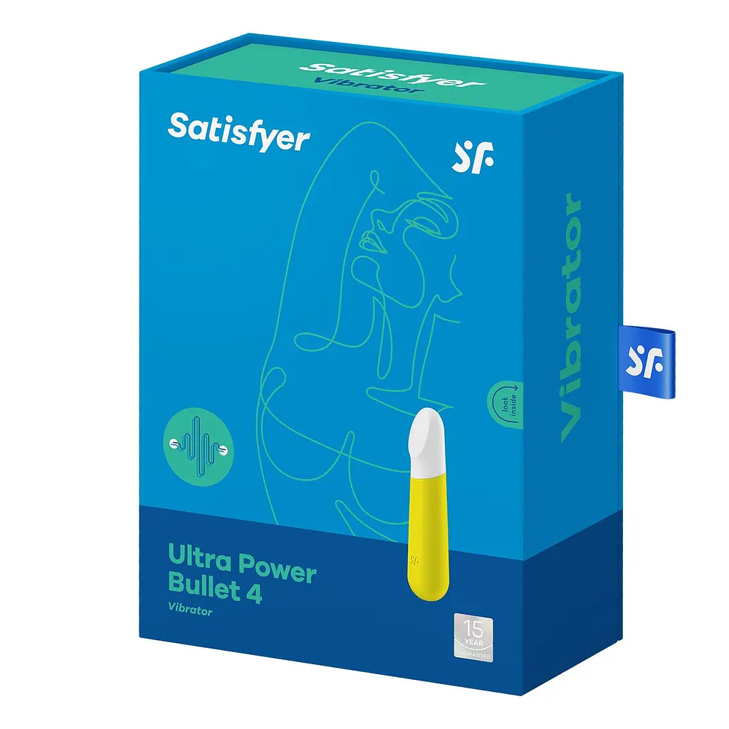 Віброкуля перезаряджувана Satisfyer Ultra Power Bullet 4 Yellow - фото 6