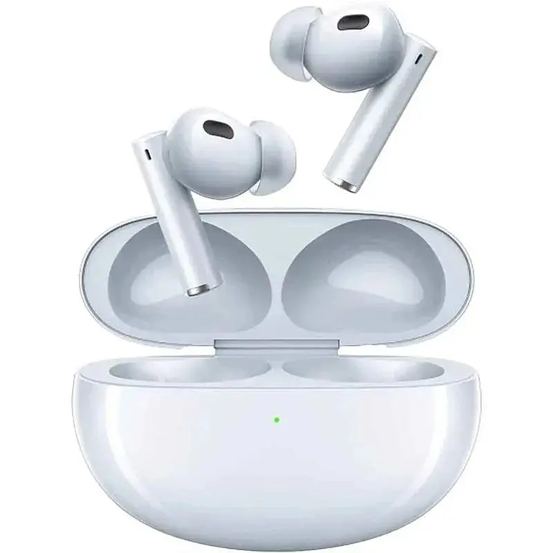 Навушники Realme Buds Air 6 Pro сріблястий синій bluetooth 5.3 мікрофон ENC динаміки 11 мм + 6 мм активне шумозаглушення