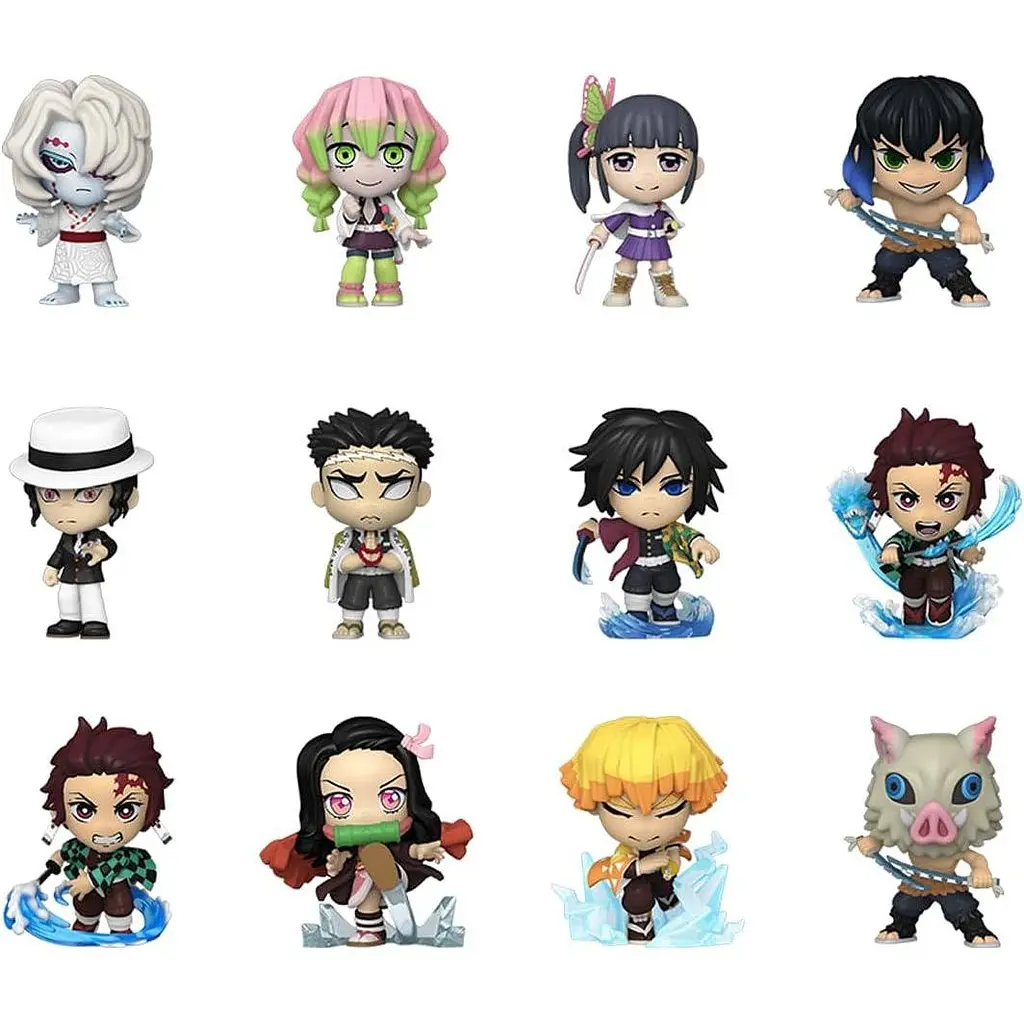 Фігурка Funko Mystery Minis Demon Slayer Клинок, що розсікає демонів Одна секретна фігурка 8 см FMM DS - фото 2