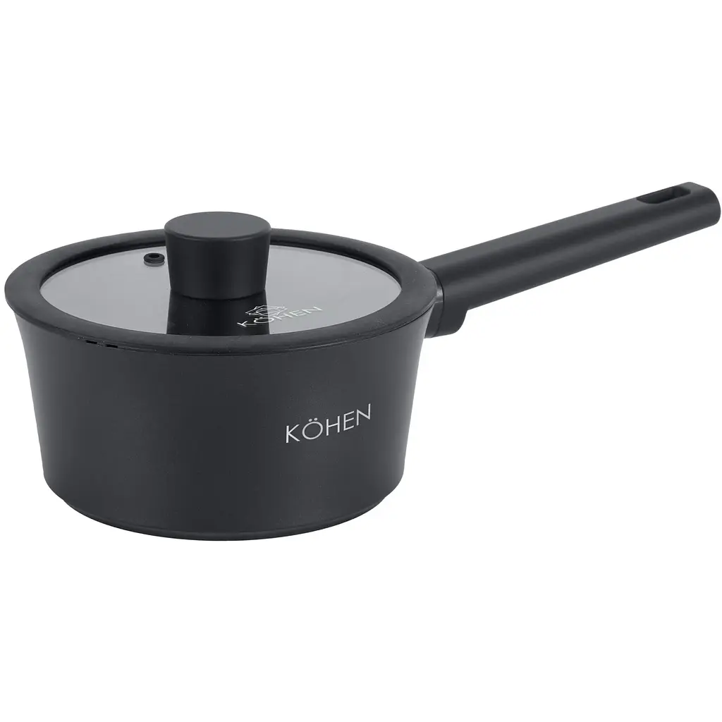 Ківш з кришкою Kohen Space 18 см 2 л (KN91687)