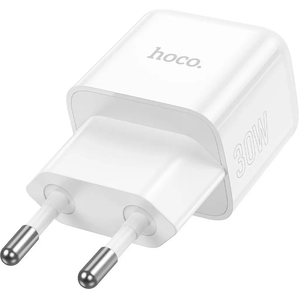 Мережевий зарядний пристрій Hoco N32 Glory 30W White (789914) [125141] - фото 2