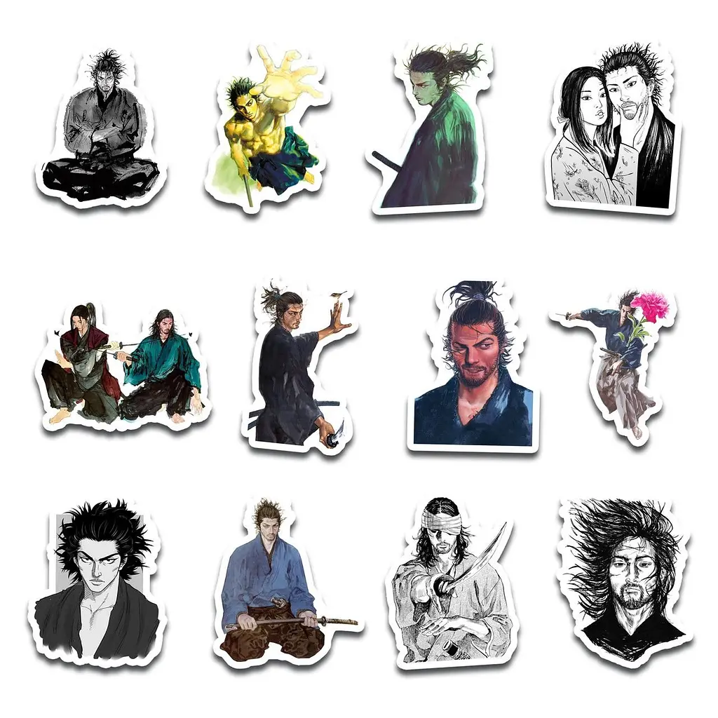 Стикерпак GeekLand Ruruouni Kenshin 45 штук (SP RK 01) - фото 3