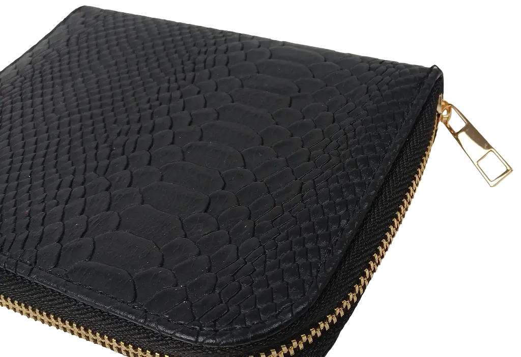 Органайзер для прикрас футляр Travel Jewelry Case 16х12,5х2,5 см Чорний - фото 9
