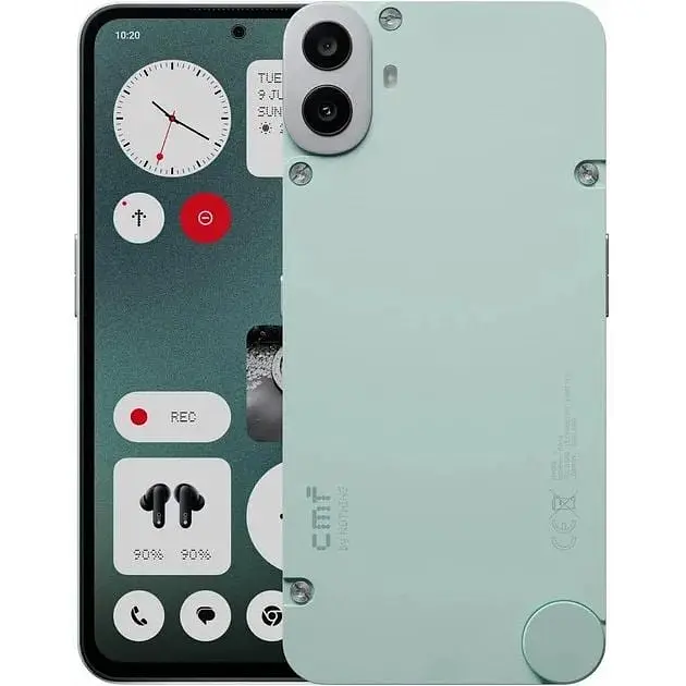 Смартфон CMF by Nothing Phone 1 8/128Gb Light Green (Global Version) - фото 4