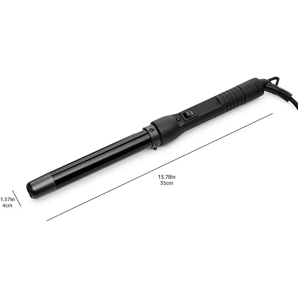 Керамические щипцы для завивки Amazon Basics PTC, 2.5 см - черные, один размер - фото 5