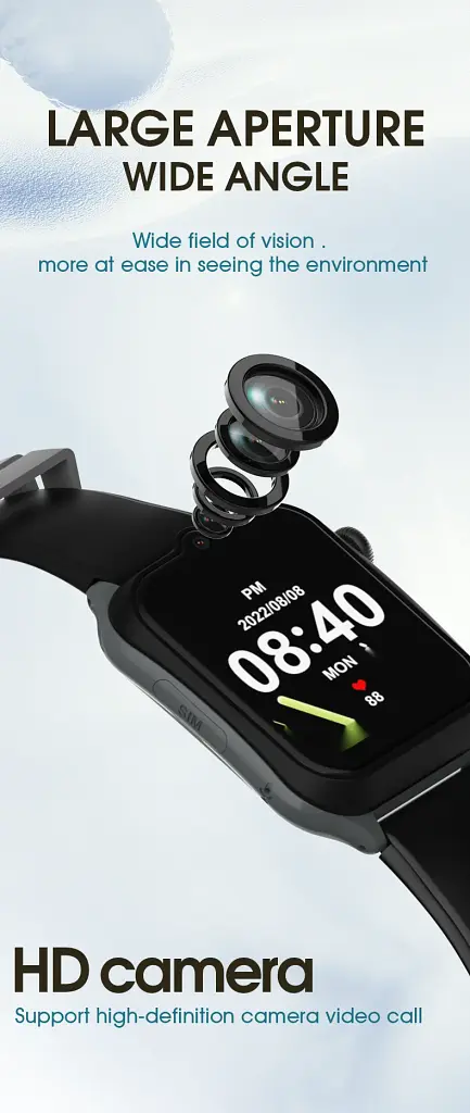 Смарт-годинник дитячий Wonlex CT27 Original Годинник-телефон з відеодзвінком GPS і SIM-картою, геопаркан (19534) - фото 7