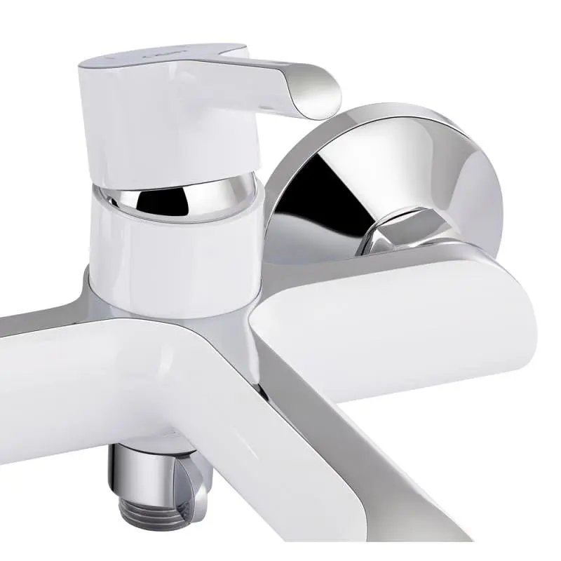 Смеситель для ванны Qtap Grand WCR 006, Белый - фото 4