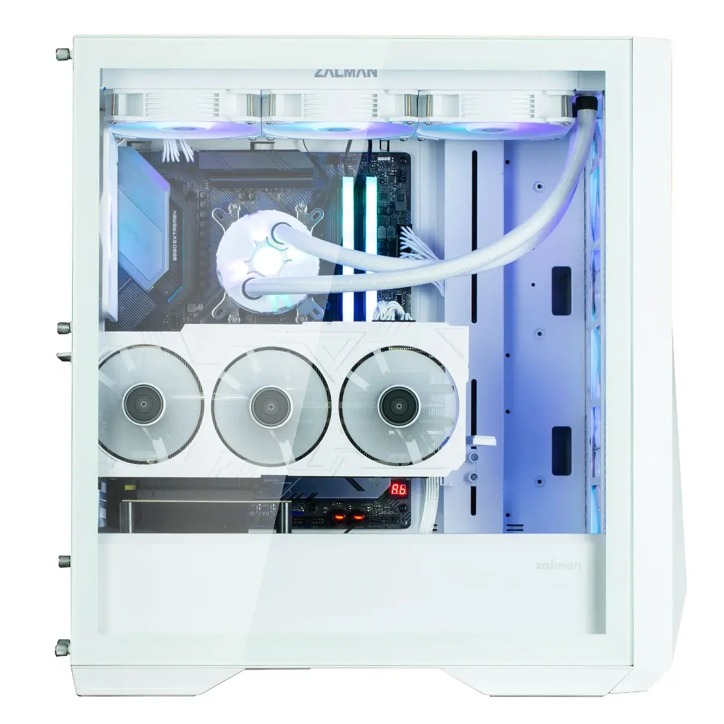 Корпус Zalman Z9 Iceberg MS White без БЖ - фото 10