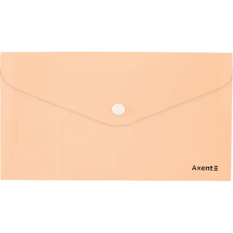 Папка - конверт Axent DL 180мкм Pastelini Персикова (1414-42-A)