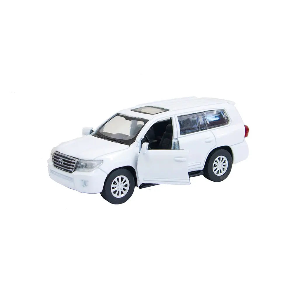 Автомодель Technopark Toyota Land Cruiser, білий (CRUISER-WT (FOB)) - фото 2