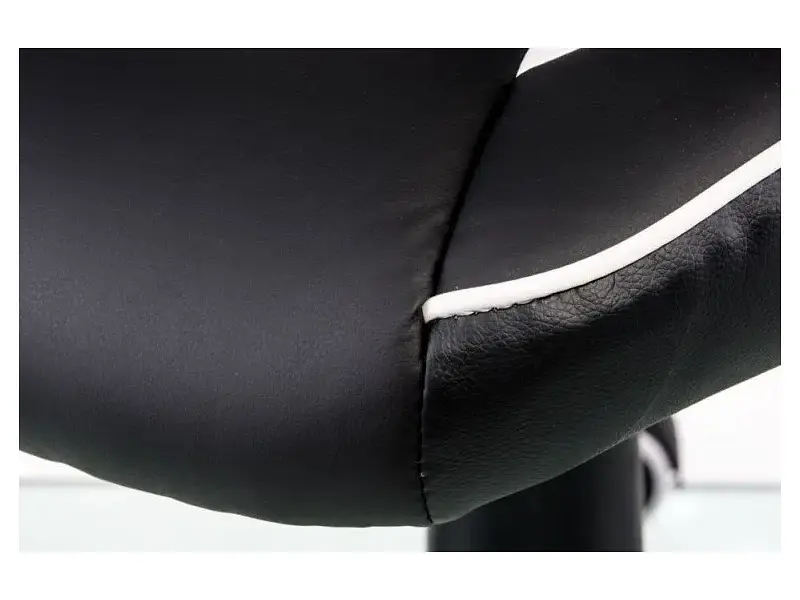 Комп'ютерне крісло для геймера Special4You Nero black/white (E5371) - фото 8