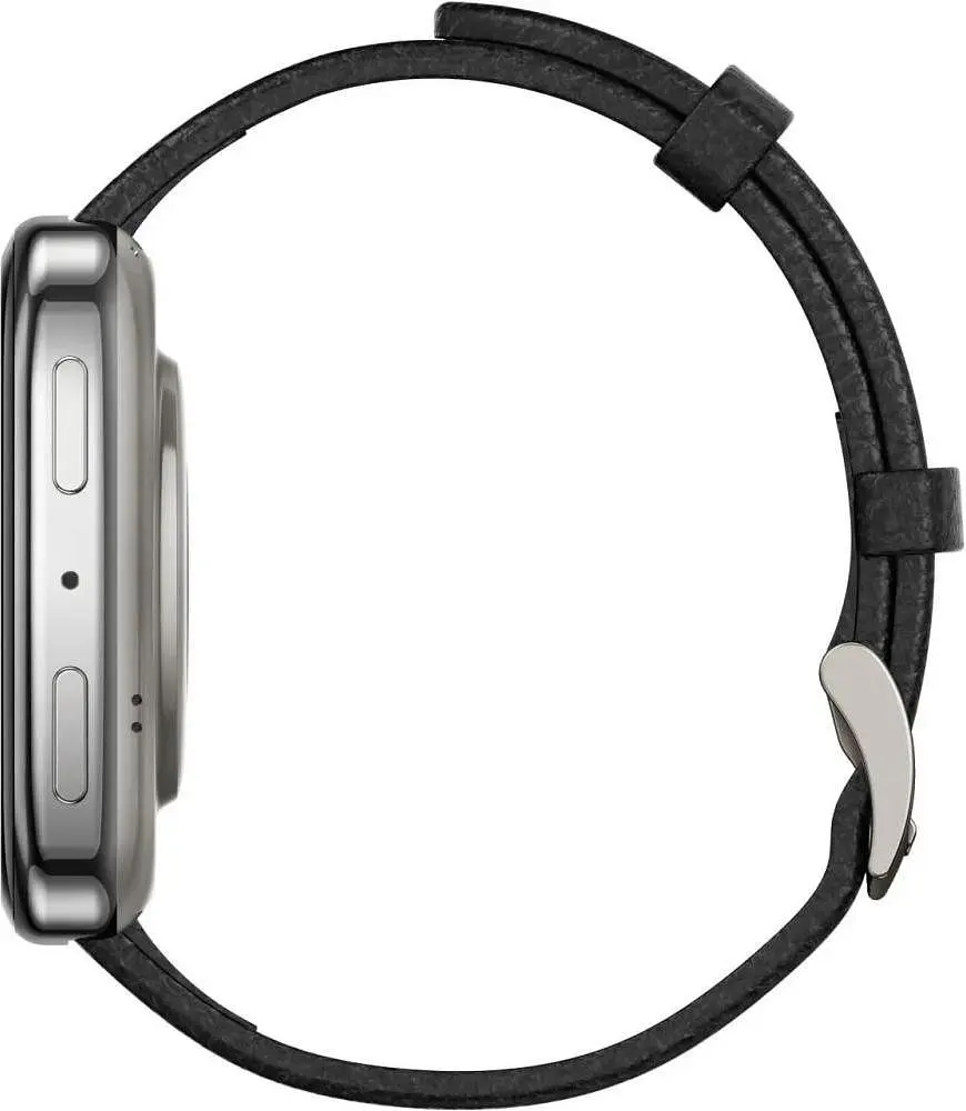 Смарт-годинник Amazfit Active 2 Square Black Leather (W2440GL3N) - фото 4