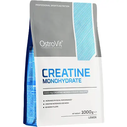 Креатин OstroVit Creatine Monohydrate Lemon 1000 г  - фото 1