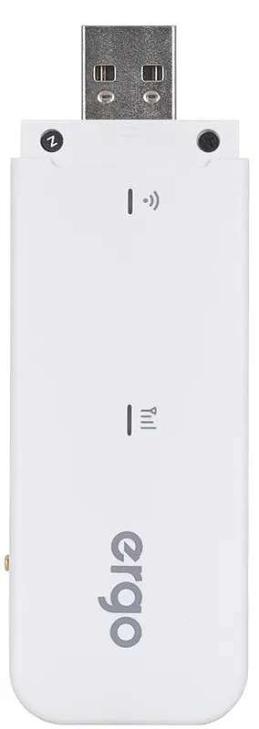 3G модем Ergo W02-CRC9 3G/4G USB Wi-Fi роутер White - фото 4