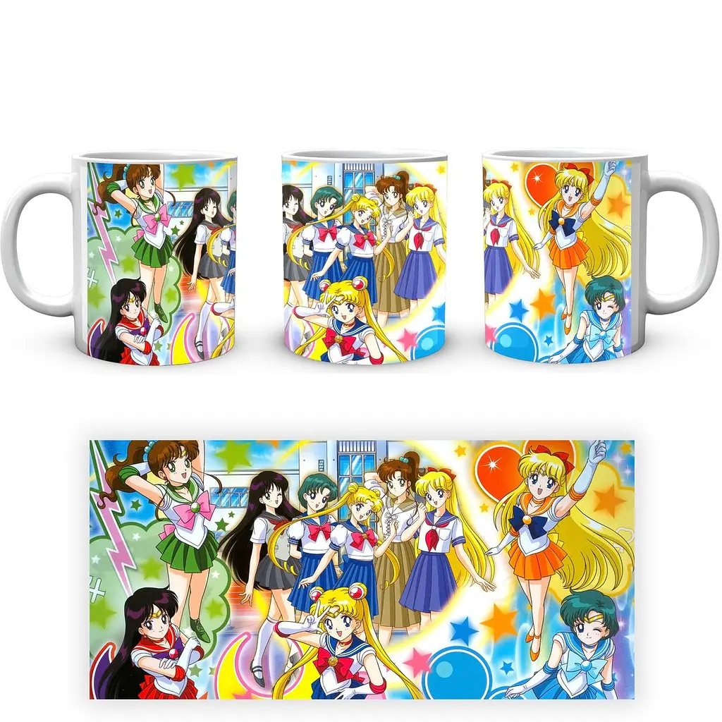 Кухоль GeekLand Sailor Moon Сейлор Мун SM 02.26 330 мл білий - фото 4