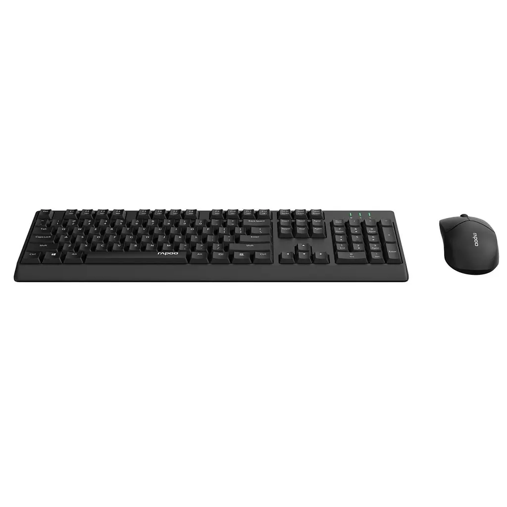 Комплект (Клавіатура та миша) Rapoo X1500 Wireless Black (X1500) - фото 6