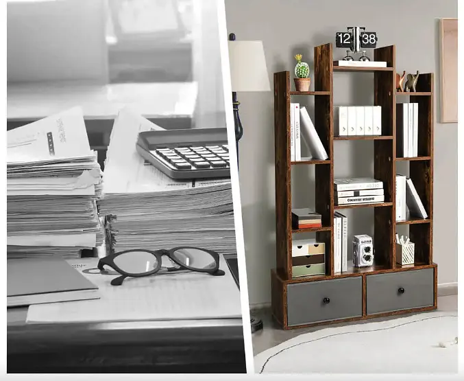 Стелаж Costway Drawer в стилі Loft - фото 7