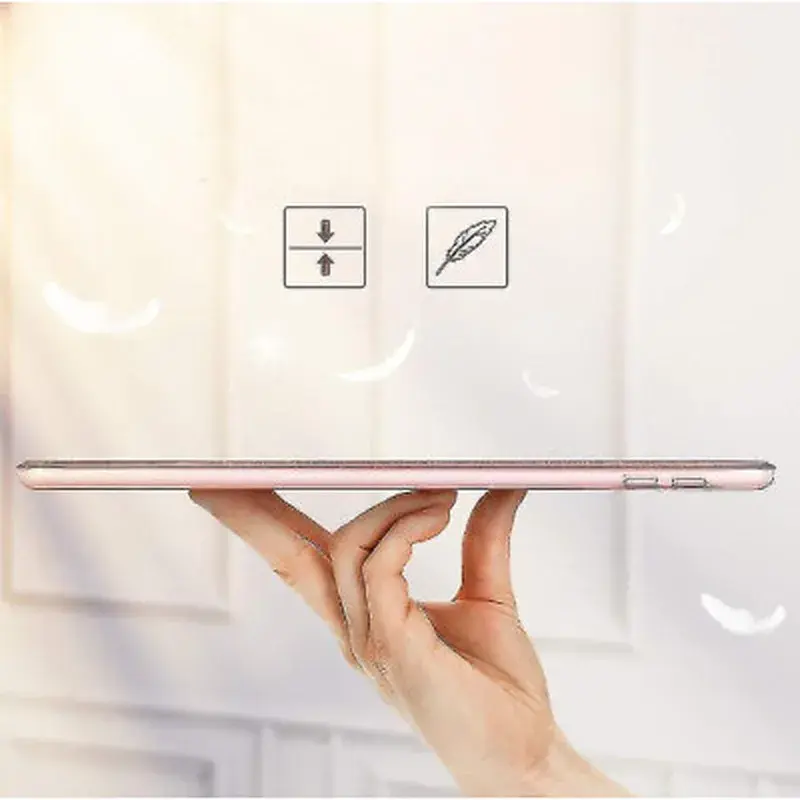 Чохол до планшета BeCover Tri Fold Hard Apple iPad 10.2 2019/2020/2021 Pink (711127) - фото 4