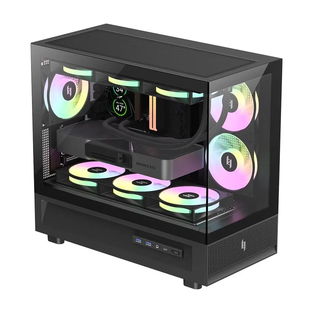 Корпус для ПК Gamemax NEX C31 BK - фото 6