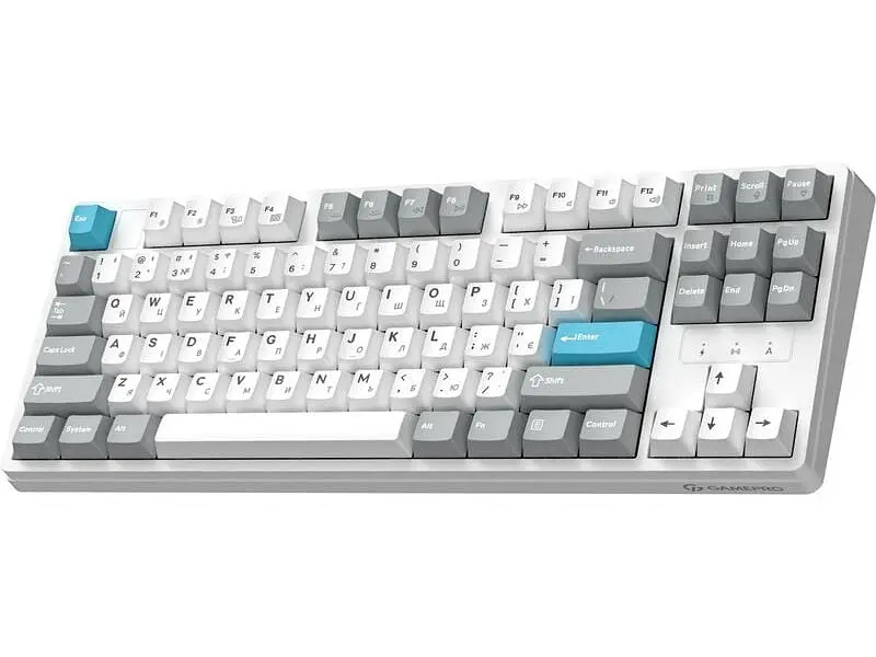 Клавіатура GamePro Asgard Ragnar White (MK285WH) - фото 2